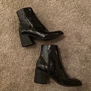 Forever 21 Shiny Boots size 6
